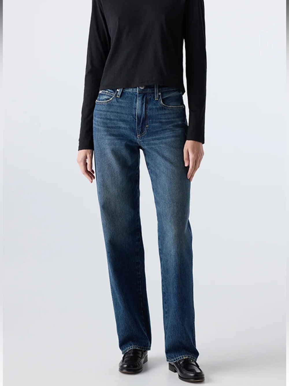 AMO ANNETTE in PERSUASION Women's Straight-Leg Jeans Size 28